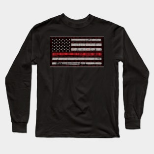 Red Line Long Sleeve T-Shirt